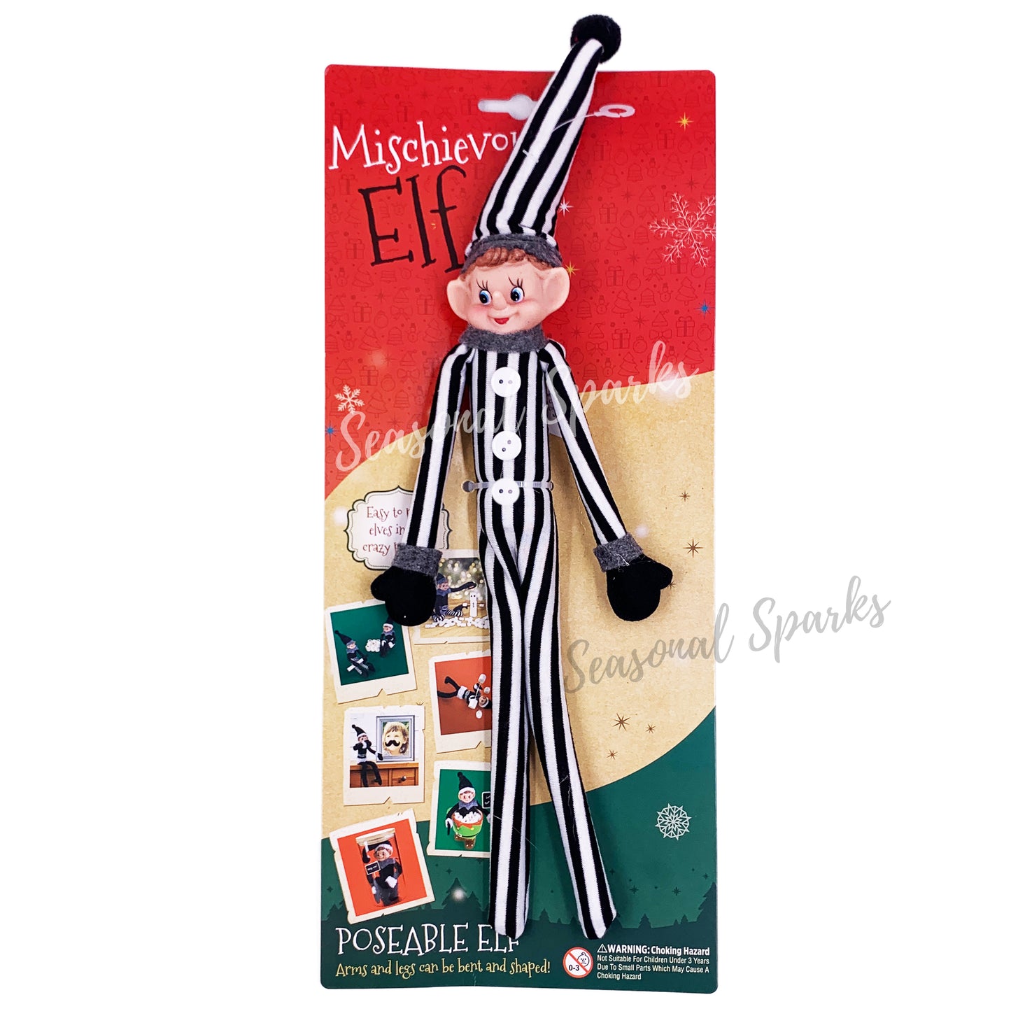 Bendable Black Elf - Pyjamas