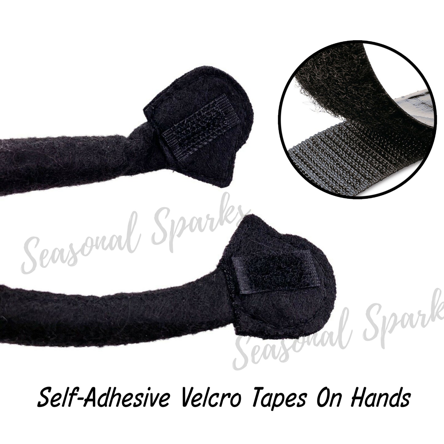 Naughty Plush Black Elf Girl Behavin' Badly