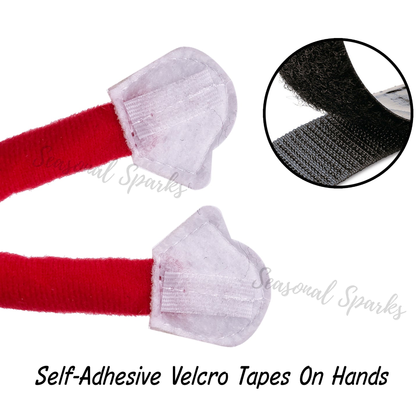 Personalise Red Plush Elf Girl