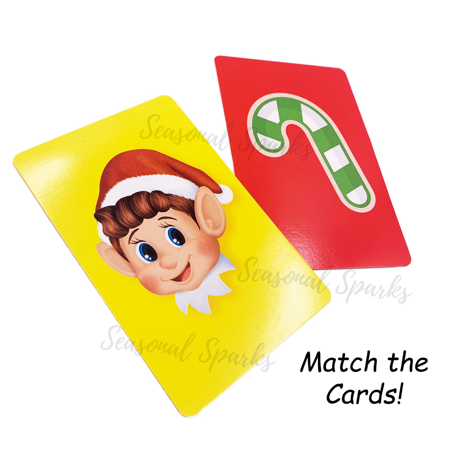 Deluxe Jumbo Elf Snap Cards