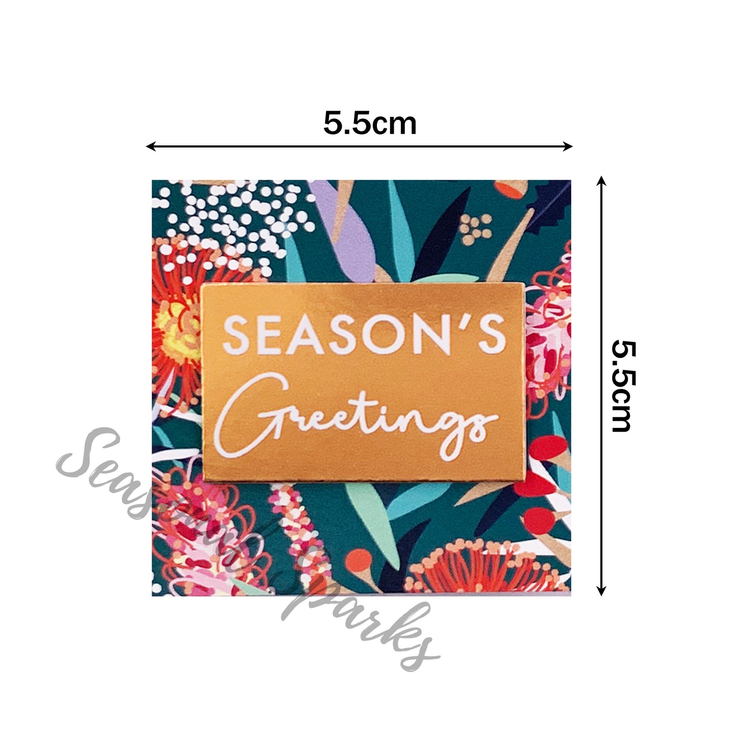 3D Rosegold Foil Hand Crafted Gift Tags – Pack of 24