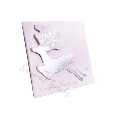 3D Silver Foil Hand Crafted Gift Tags – Pack of 24