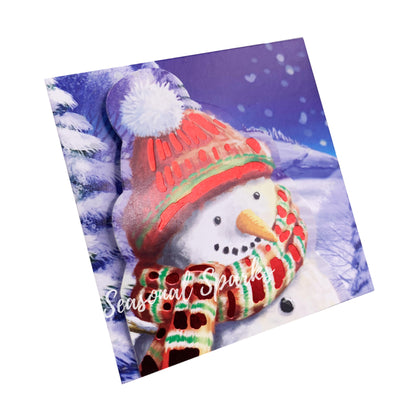 3D Red Foil Hand Crafted Gift Tags – Pack of 24