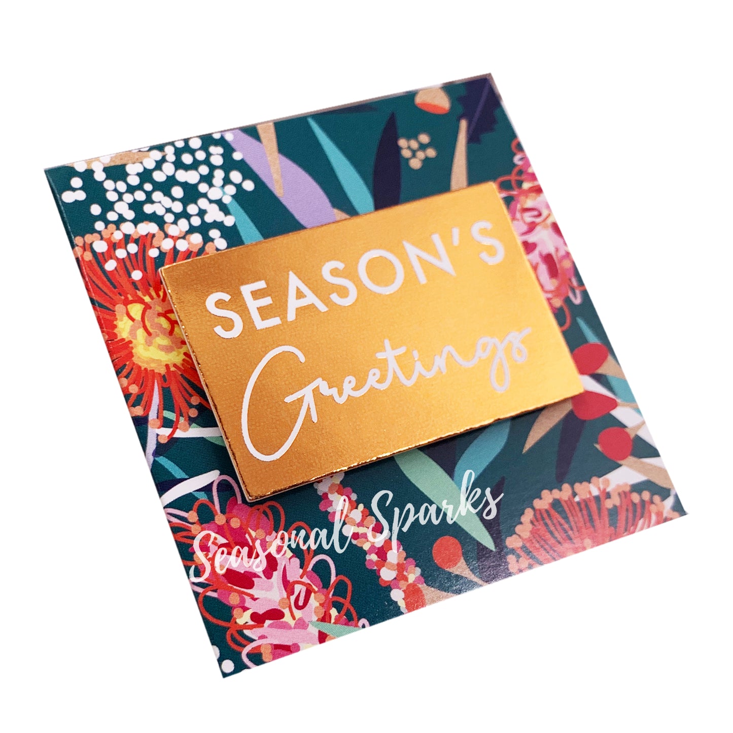 3D Rosegold Foil Hand Crafted Gift Tags – Pack of 24