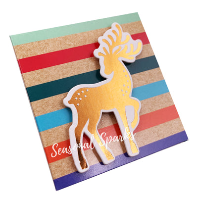 3D Rosegold Foil Hand Crafted Gift Tags – Pack of 24