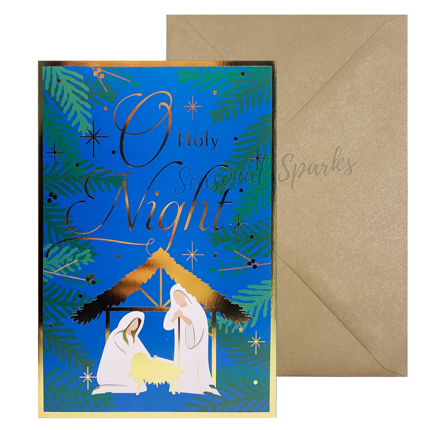 Religious Christmas Cards & Envelopes – Pack of 30