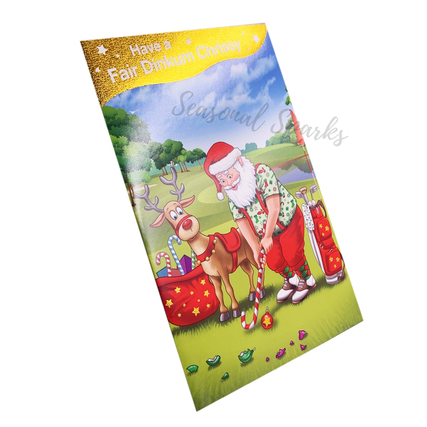 Summer Christmas Cards & Envelopes – Pack of 20