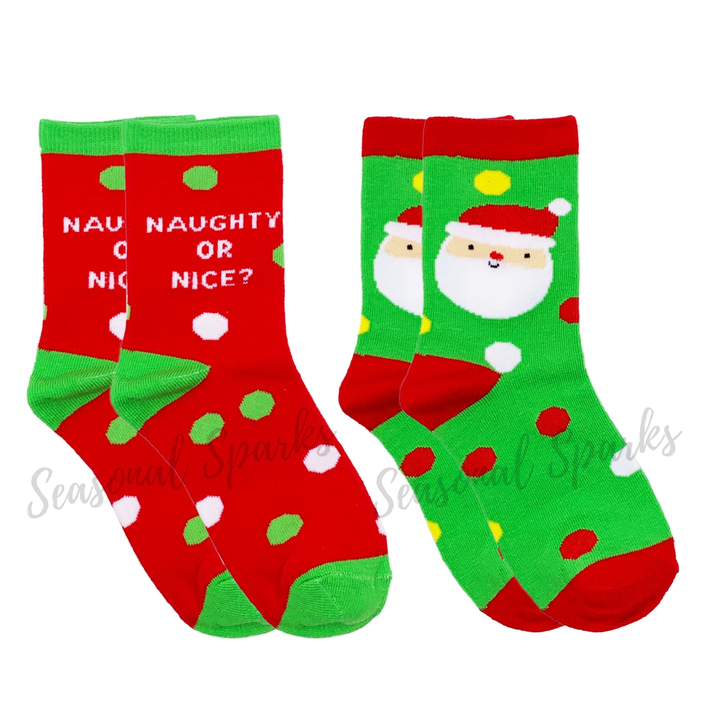 Christmas Kids Socks – Pack of 2