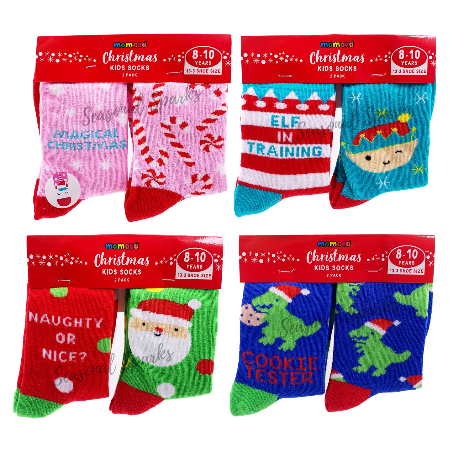 Christmas Kids Socks – Pack of 2
