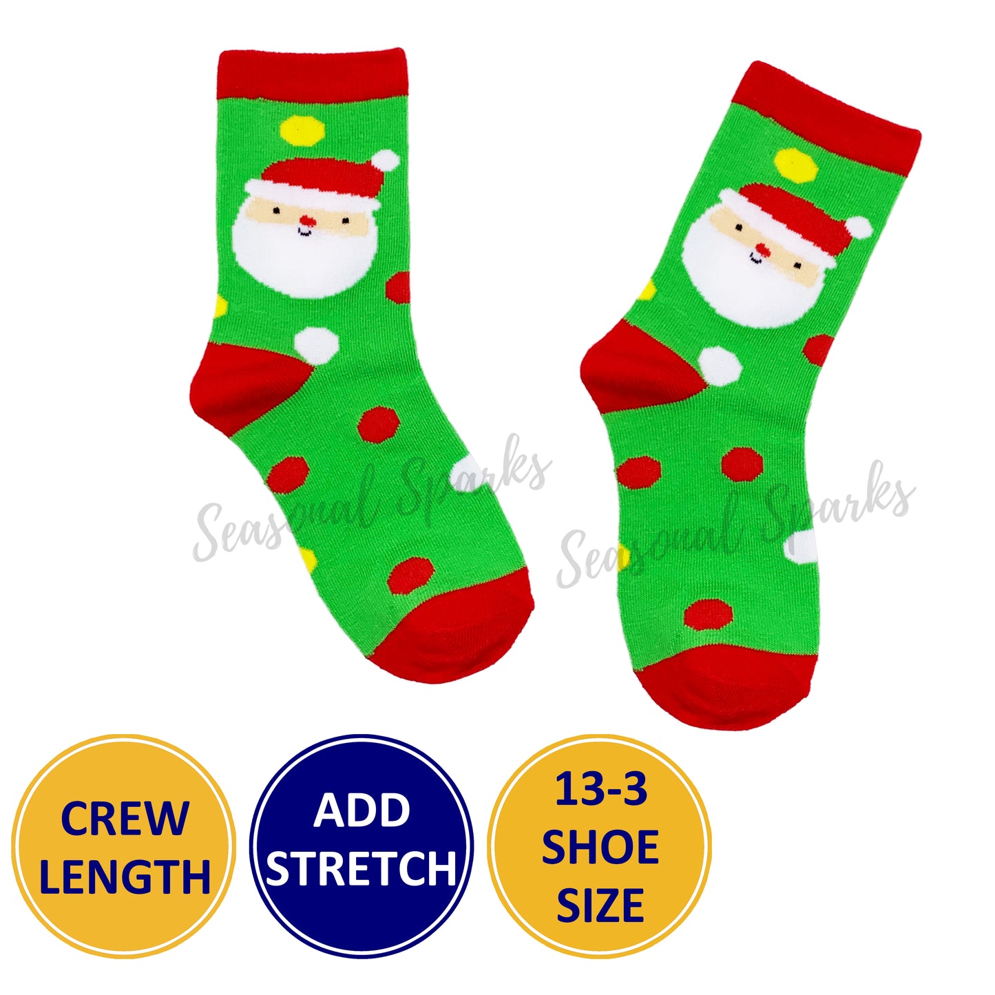 Christmas Kids Socks – Pack of 2