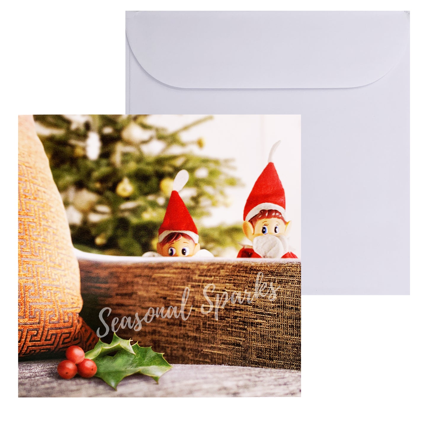 Naughty Elf Cards & Envelopes – Pack of 6