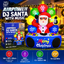 Inflatable DJ Santa with Music & LED Lights – Christmas Decoration