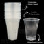 200pcs of 285ml Clear Hexagonal Beer Tumbler Drinking Water Cups