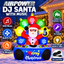 Inflatable DJ Santa with Music & LED Lights – Christmas Decoration