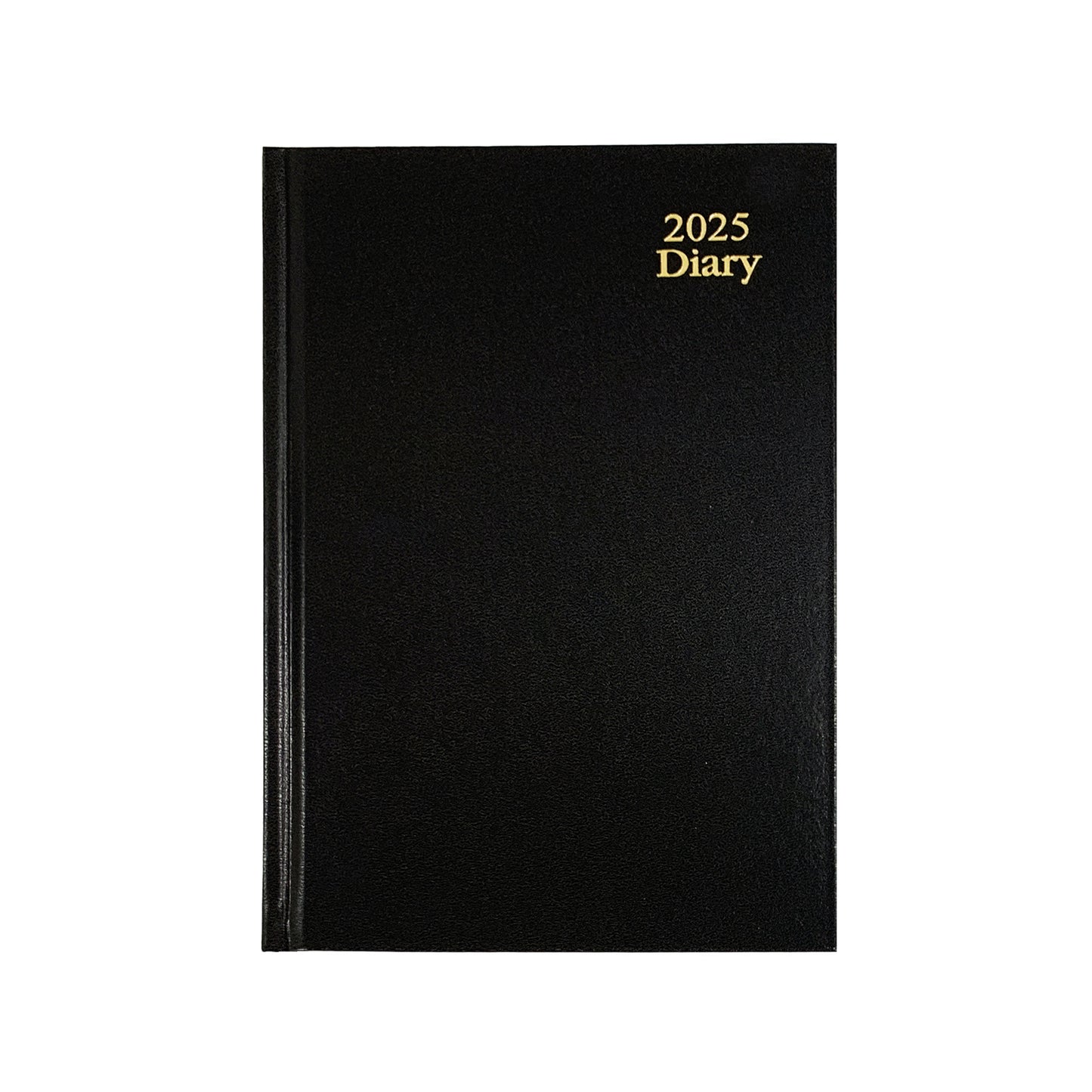 2025 Diary A5 Day To View Black