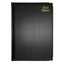 2025 Diary A4 Day To View Gold Edge/Black