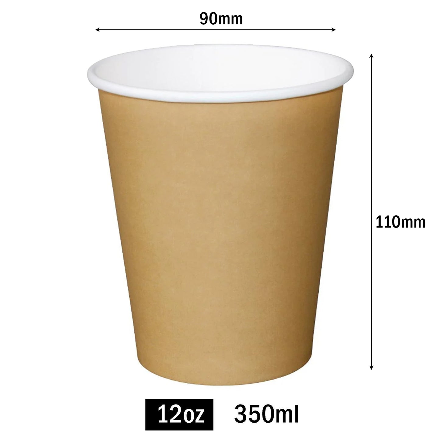 Disposable Brown Paper Cups