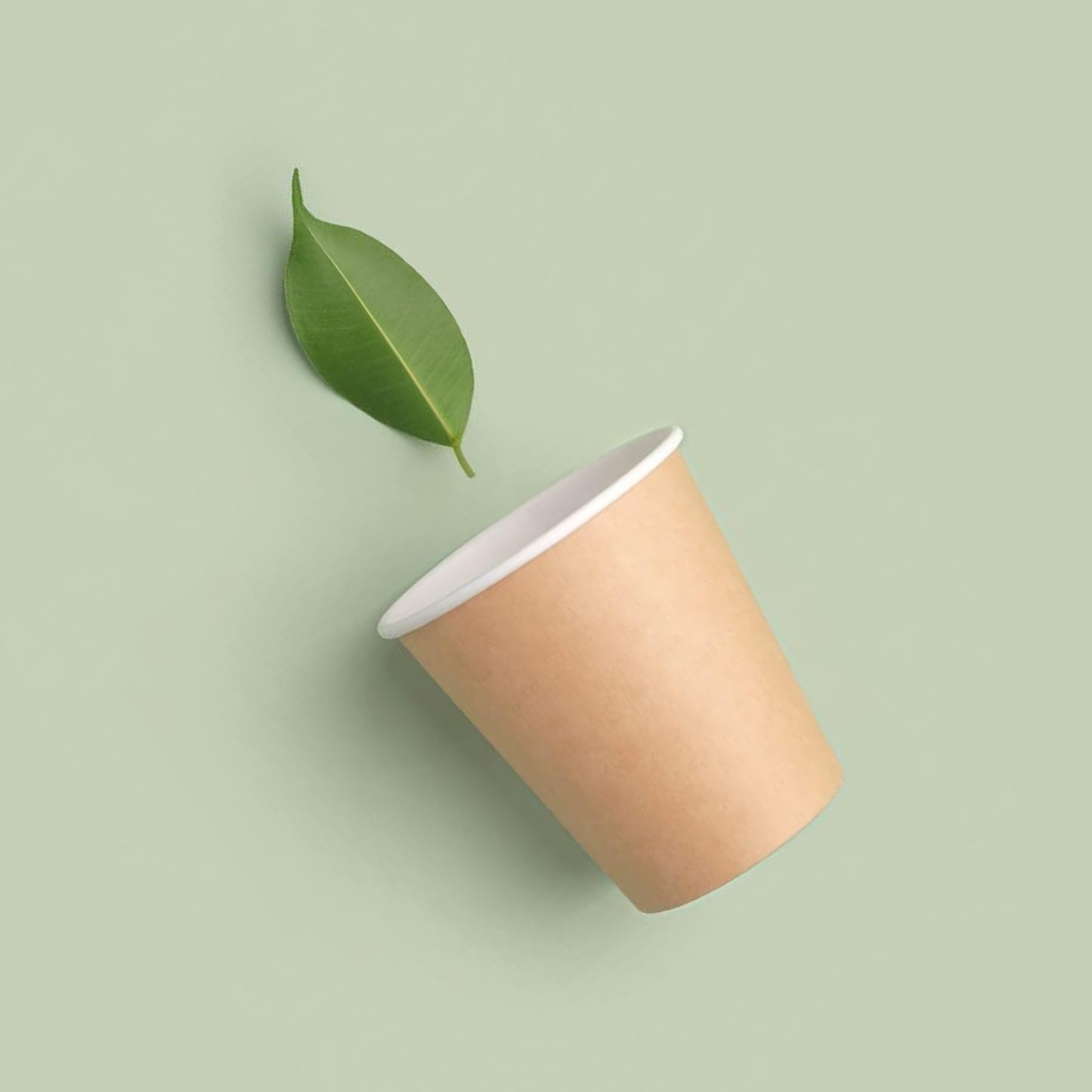 4oz Disposable Brown Paper Cups