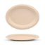 60pcs 263x200mm Brown Paper Oval Plates