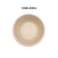 60pcs 350ml Brown Paper Bowls