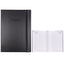 2024 2025 Financial Year Diary A4 Day To View Black / Elastic Band