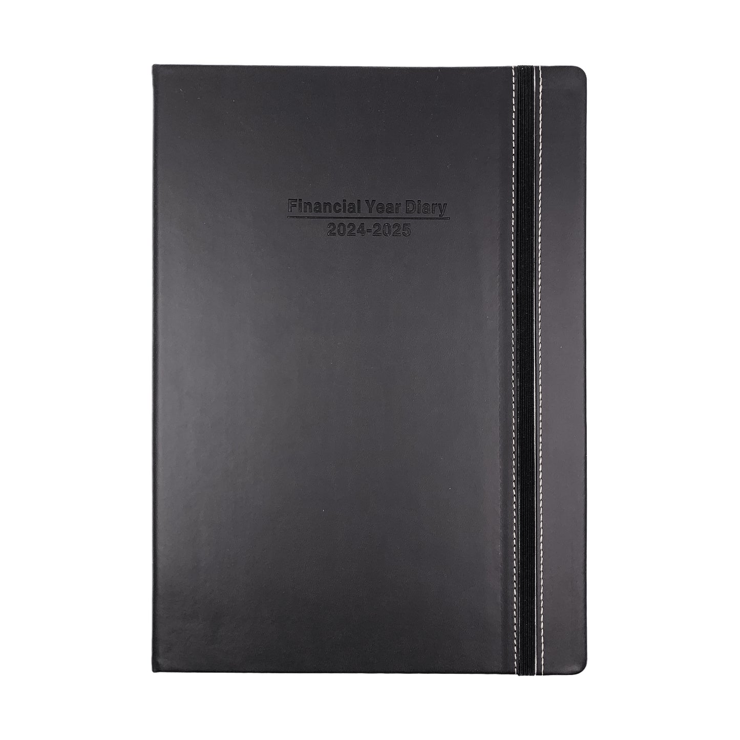 2024 2025 Financial Year Diary A4 Week To View Black