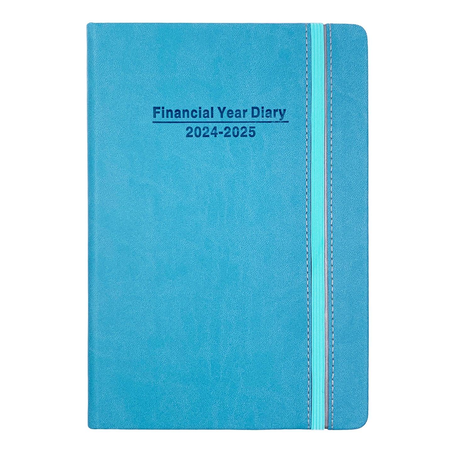 2024 2025 Financial Year Diary A5 Day To View Blue