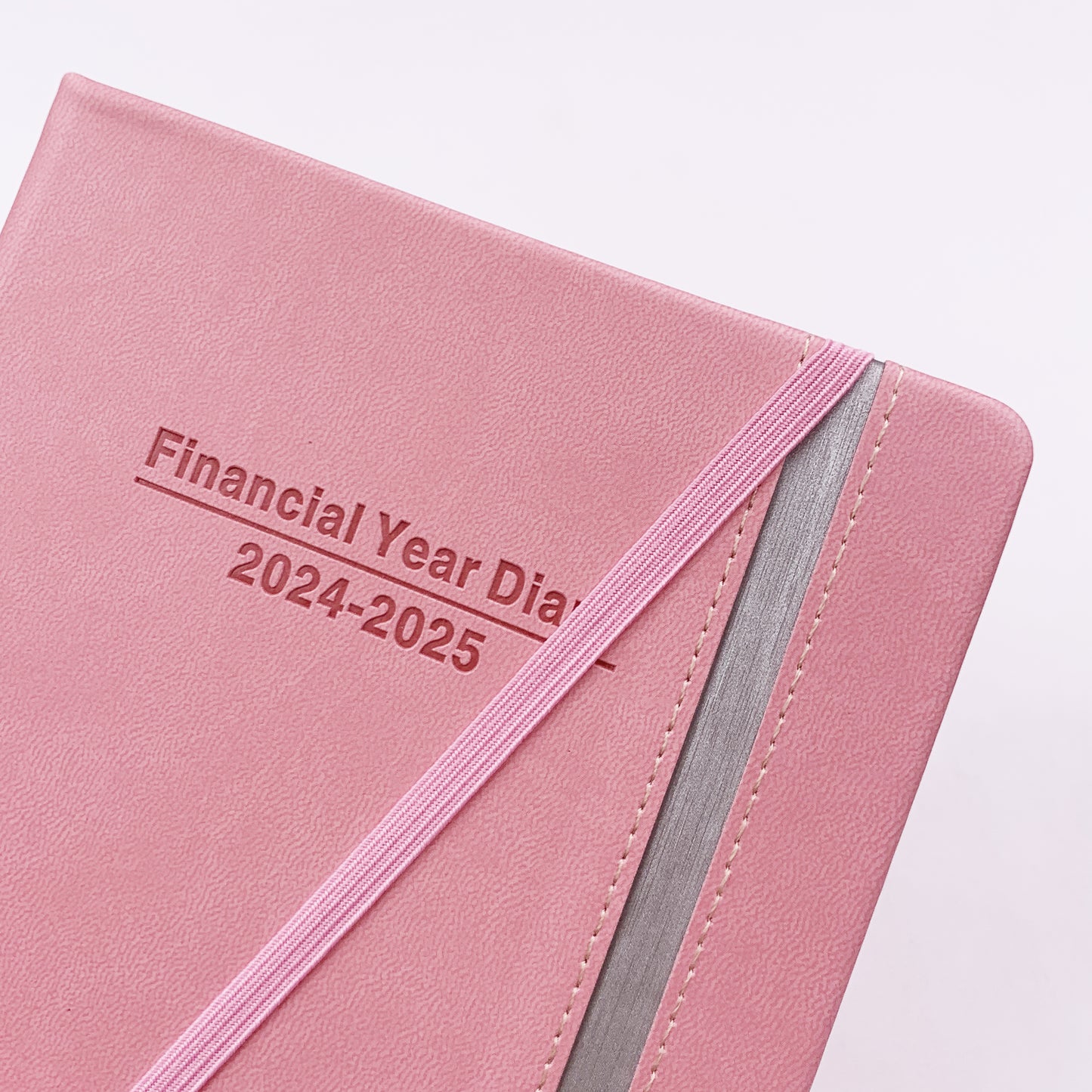 2024 2025 Financial Year Diary A5 Day To View Pink