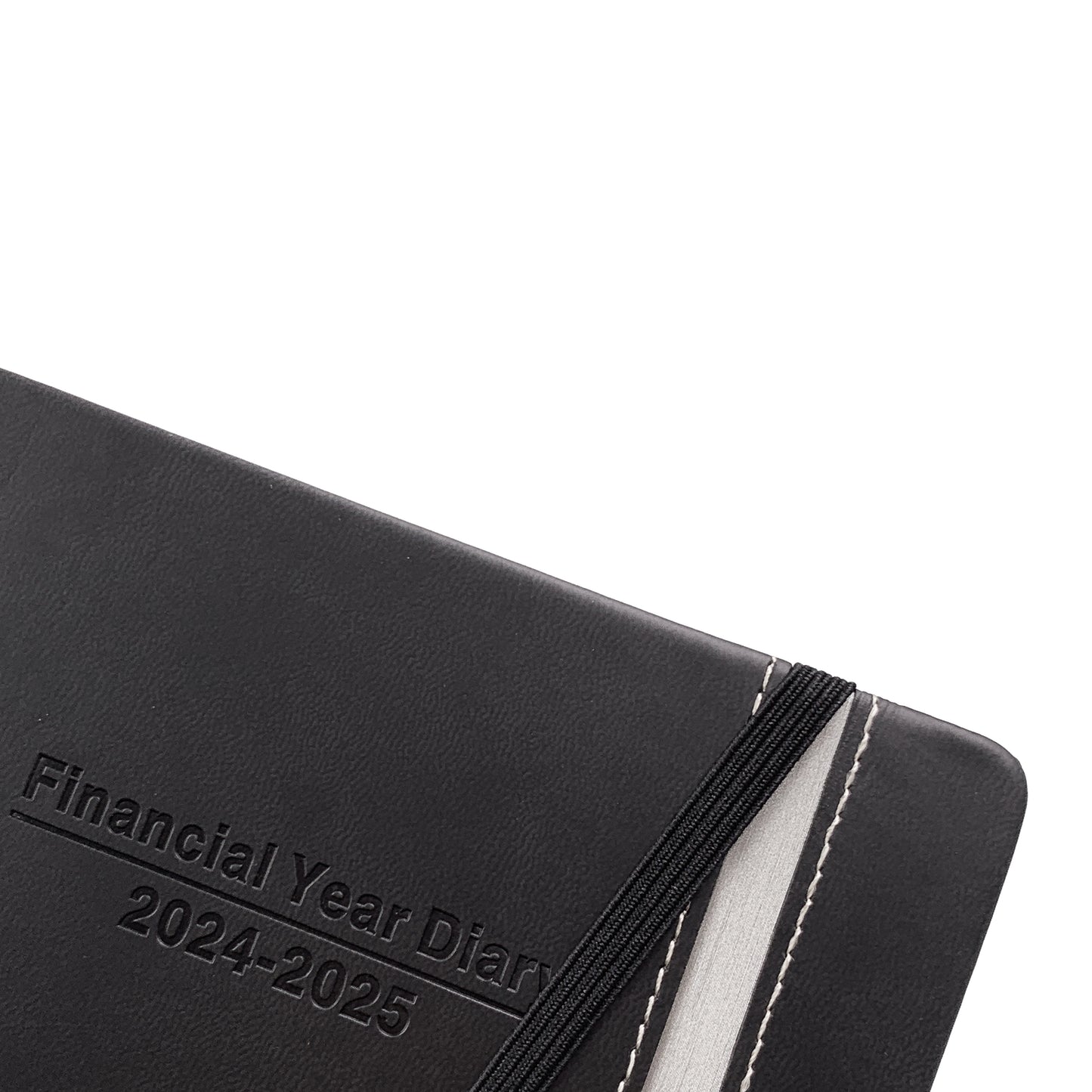 2024 2025 Financial Year Diary A5 Day To View Black