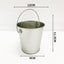 4PACK Metal Easter Buckets with Handle -12cm-