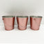 6PACK Rosegold Metal Easter Buckets with Handle -12cm-