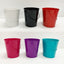 6PACK Vivid Coloured Metal Easter Buckets with Handle -12cm-