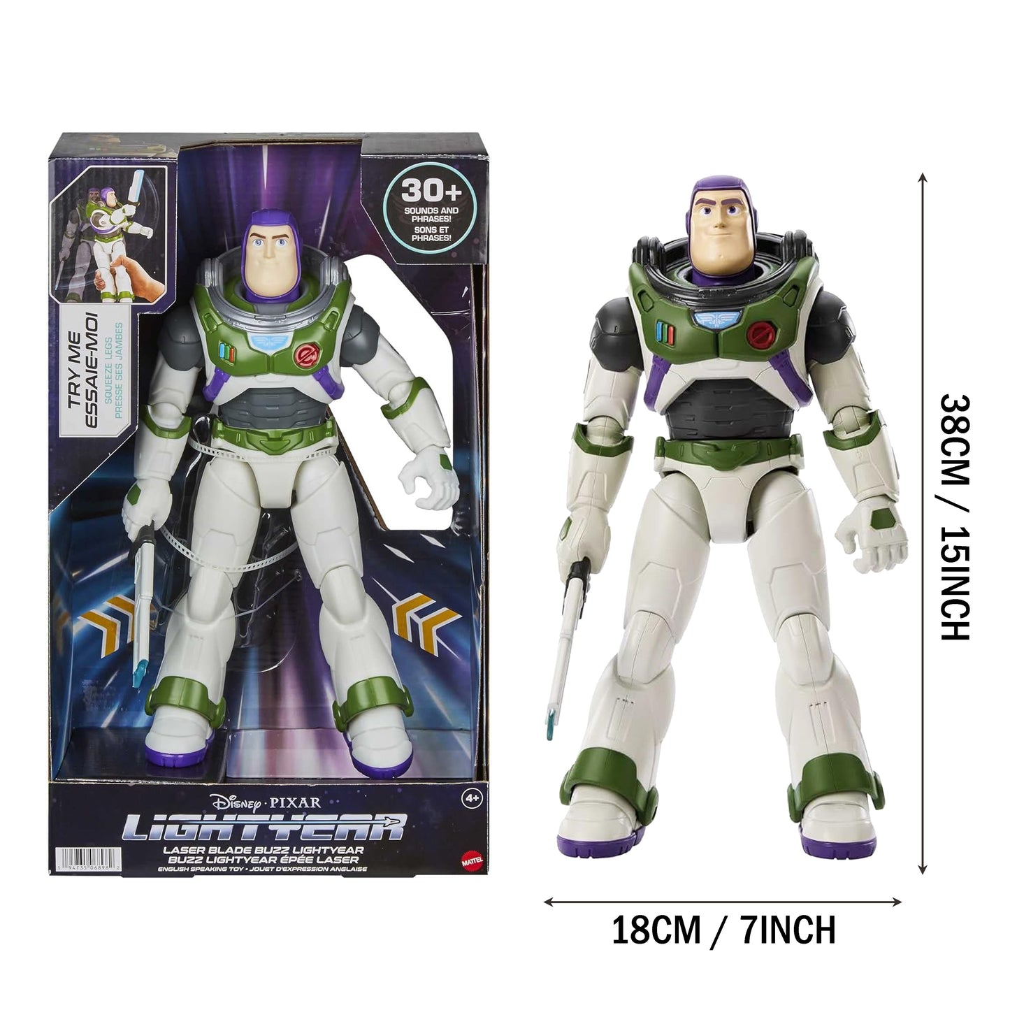 Disney Toy Story Buzz Lightyear Talking Toy