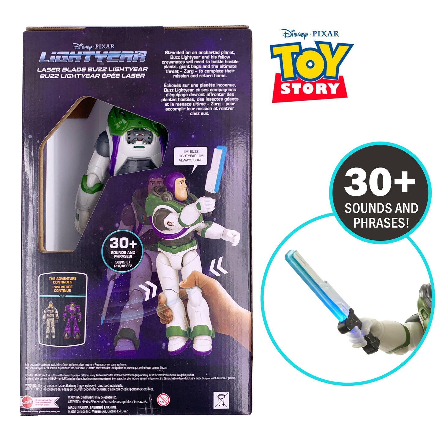 Disney Toy Story Buzz Lightyear Talking Toy