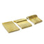 Reusable Metallic Gold Plastic Cutlery Set BULK