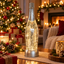 Glitter Swirl Champagne Bottle LED Light Warm White USB/Battery Christmas Decor – 3 Colours available