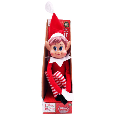 65cm Jumbo Plush Red Elf Girl