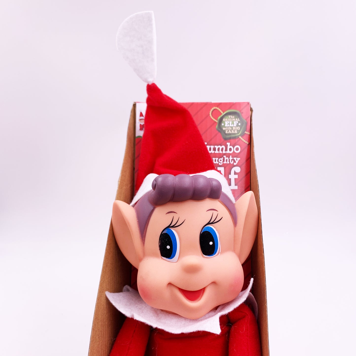 65cm Jumbo Plush Red Elf Boy