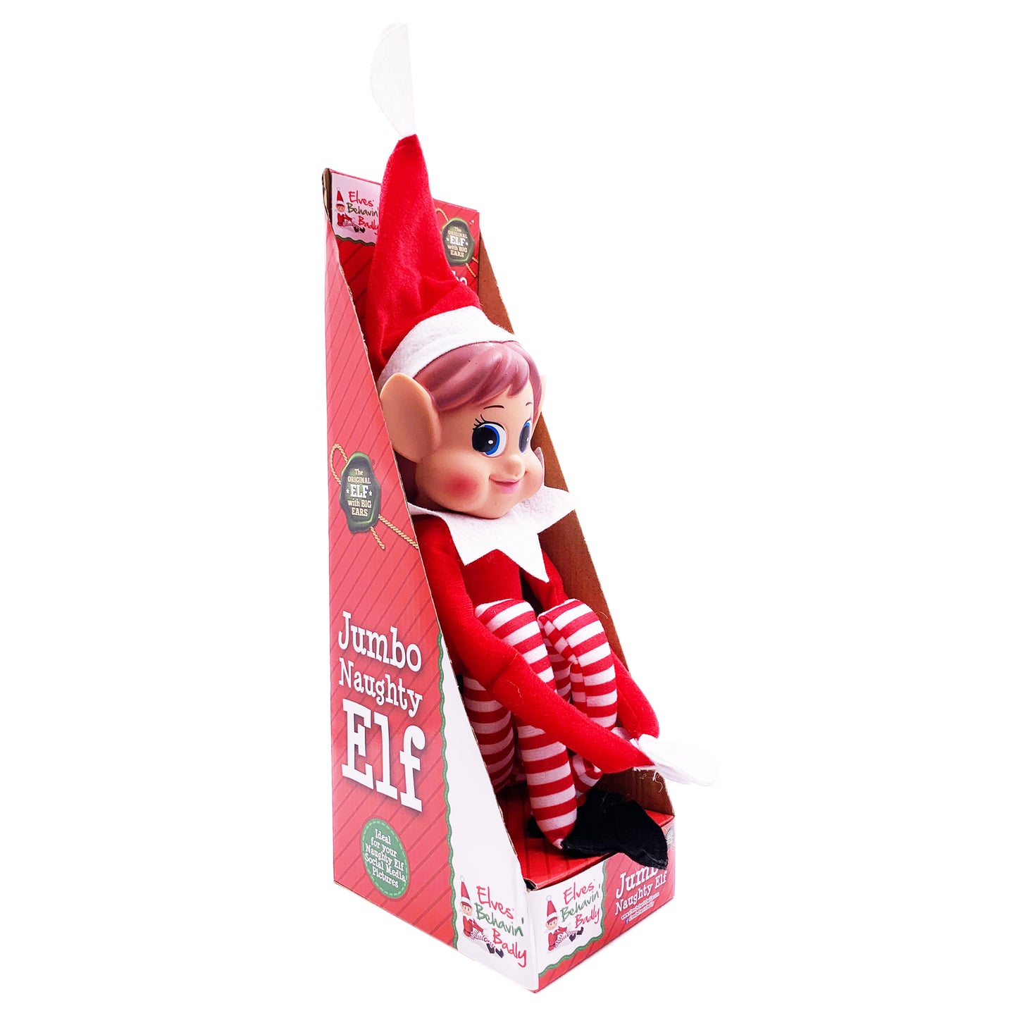 65cm Jumbo Plush Red Elf Girl