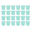 24pk Teal Blue Metal Easter Buckets with Handle -12cm-