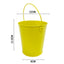 24pk Yellow Metal Easter Buckets with Handle -12cm-