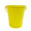 24pk Yellow Metal Easter Buckets with Handle -12cm-