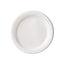 White Plastic Embossed Plates & Bowls