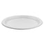 100pcs 230x300mm White Plastic Embossed Oval Plates