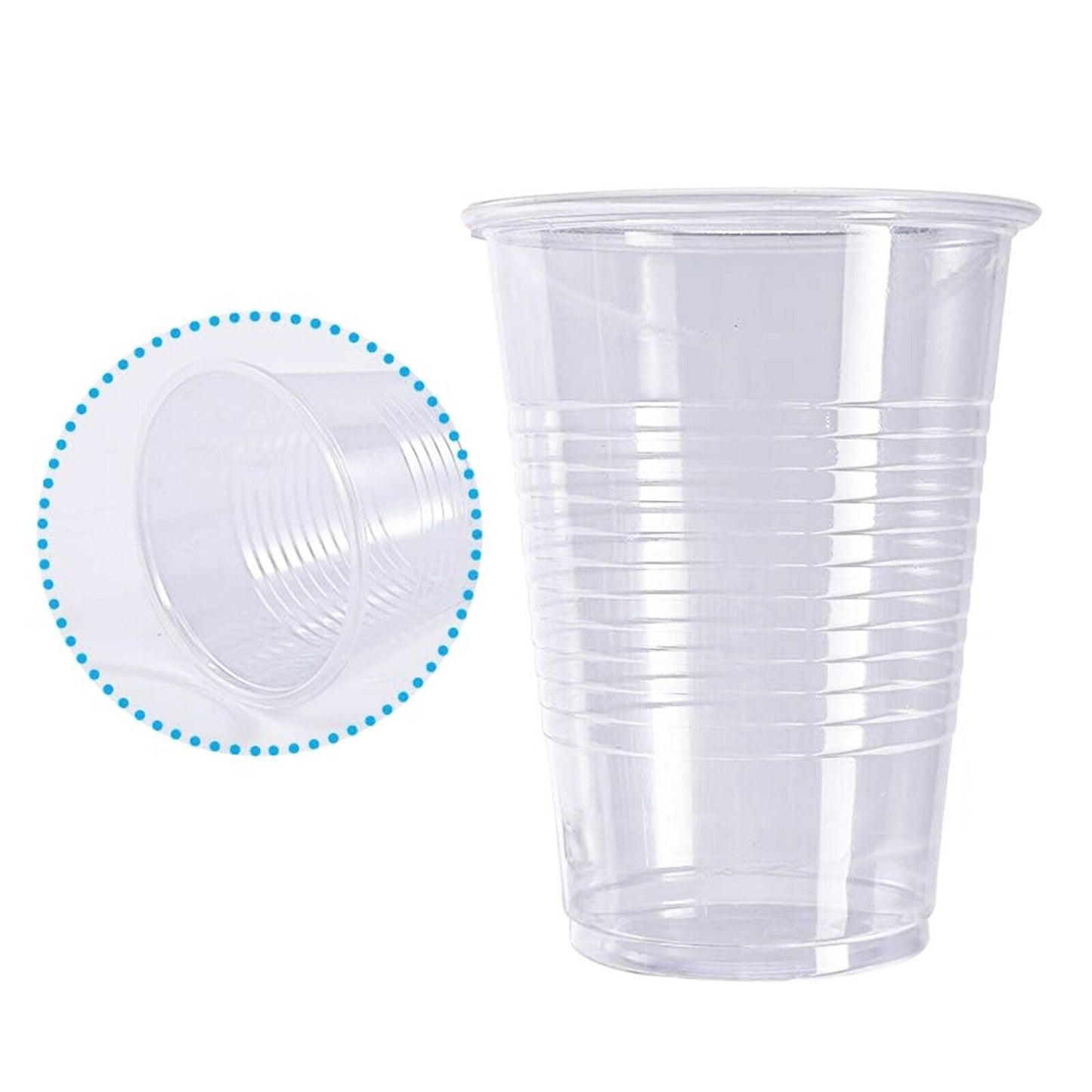 200ml Clear Plastic Cups 7oz