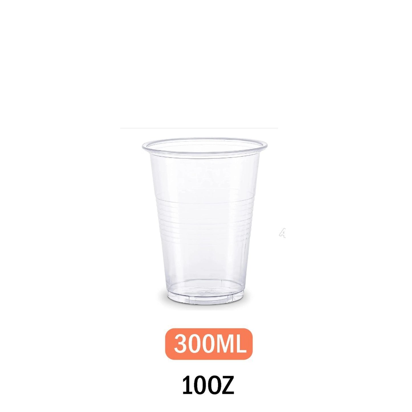 300ml Clear Plastic Cups 10oz