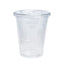 350ml Clear Plastic Cups with Flat Lids 12oz