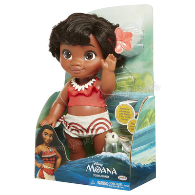 Disney Young Moana Doll with Turtle – 30cm