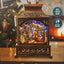 Glitter Swirl Musical Nativity Lamp Church Music Christmas USB / Battery Powered