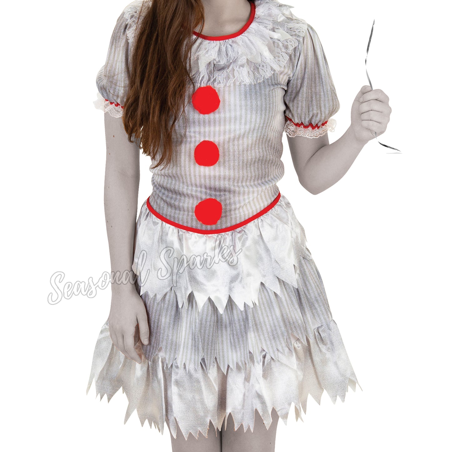 Lady Carnival Clown Costume